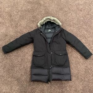 Black Northface Parka Jacket